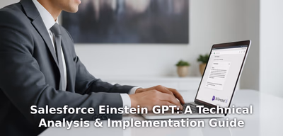 Salesforce Einstein GPT: A Technical Analysis & Implementation Guide