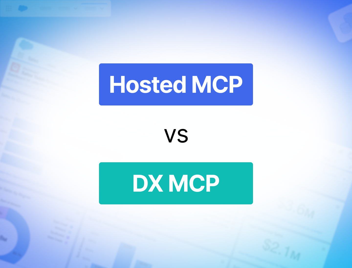 Salesforce Hosted MCP vs. DX MCP Server: What's the Difference?
